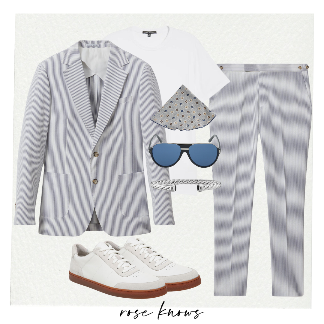 seersucker suit for summer 